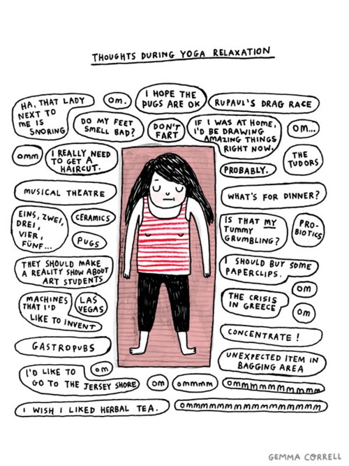 thoughts-durting-relaxation